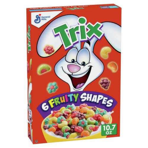 General Mills Trix Fruit Flavored Sweetened Corn Puffs, 10.7 oz