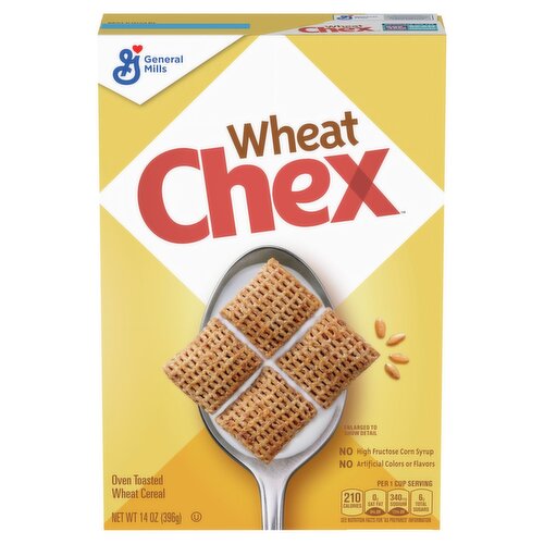 General Mills Chex Oven Toasted Wheat Cereal, 14 oz