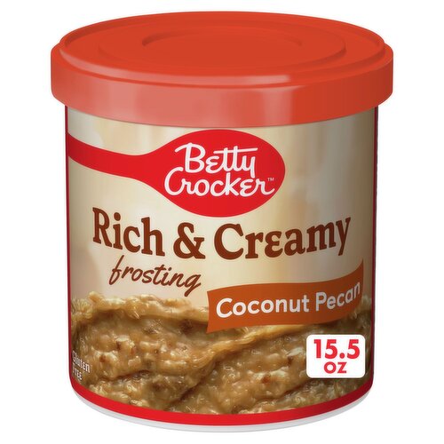 Betty Crocker Coconut Pecan Rich & Creamy Frosting, 15.5 oz