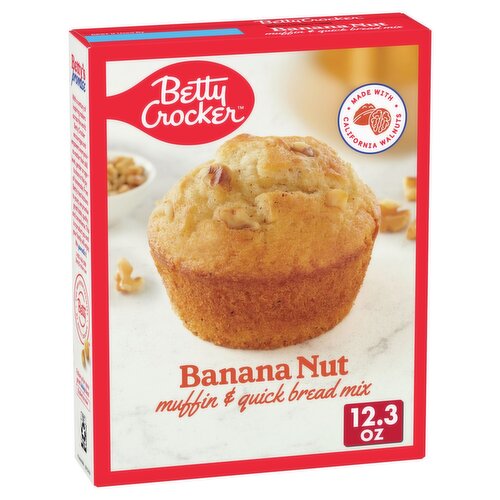 Betty Crocker Banana Nut Muffin & Quick Bread Mix, 12.3 oz