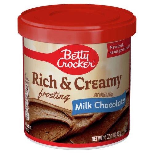 Betty Crocker Rich & Creamy Milk Chocolate Frosting, 16 oz