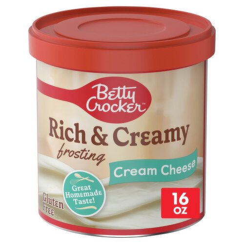 Betty Crocker Rich & Creamy Cream Cheese Frosting, 16 oz