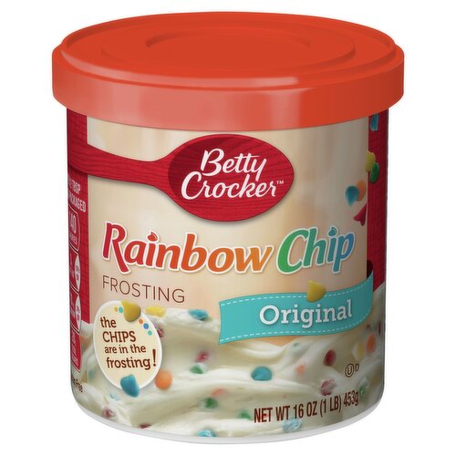 Betty Crocker Original Rainbow Chip Frosting, 16 oz