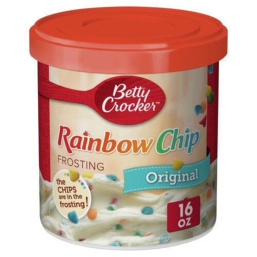 Betty Crocker Original Rainbow Chip Frosting, 16 oz