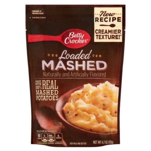 Betty Crocker Loaded Mashed Potatoes, 4.7 oz