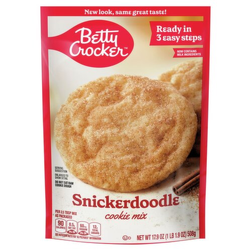 Betty Crocker Snickerdoodle Cookie Mix, 17.9 oz