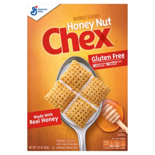 General Mills Chex Honey Nut Cereal, 12.5 oz