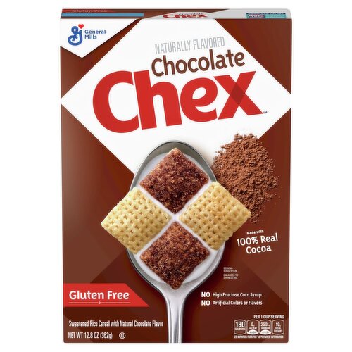 General Mills Chex Chocolate Cereal, 12.8 oz