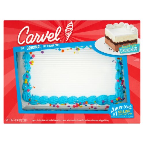 Carvel The Original Ice Cream Cake, 75 fl oz