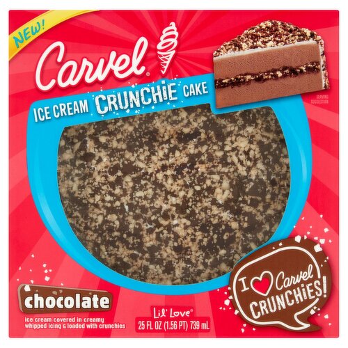 Carvel Lil' Love Chocolate Crunchie Ice Cream Cake, 25 fl oz