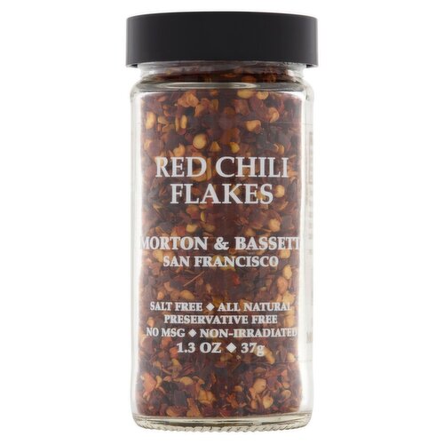 Morton & Bassett Red Chili Flakes, 1.3 oz
