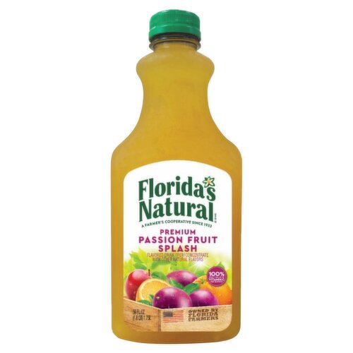 Florida's Natural Premium Passion Fruit Splash, 59 fl oz