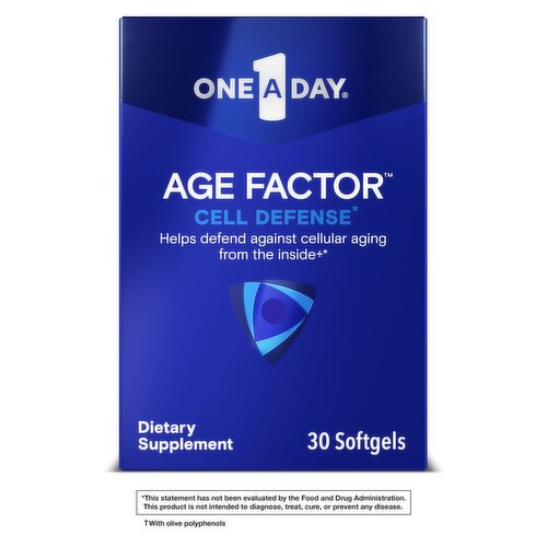 One A Day Age Factor Cell Defense Dietary Supplement, 30 count