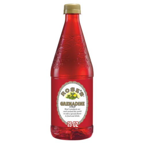 Rose's Grenadine Syrup, 25 fl oz