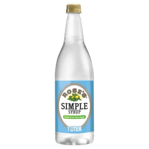 Rose's Simple Syrup, 33.8 fl oz