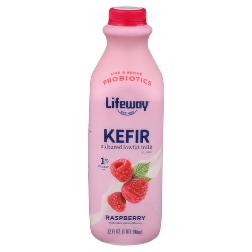 Lifeway Raspberry Kefir, 32 fl oz