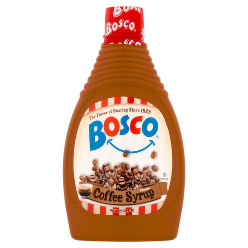 Bosco Coffee Flavored Syrup, 22 oz