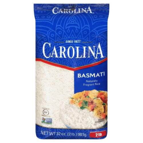 Carolina Basmati Naturally Fragrant Rice, 32 oz