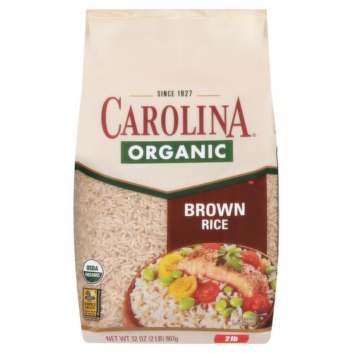 Carolina Organic Brown Rice, 32 oz