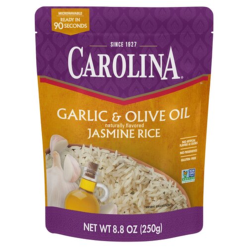 Carolina Garlic & Olive Oil Jasmine Rice, 8.8 oz