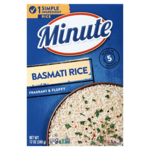 Minute Basmati Rice, 12 oz