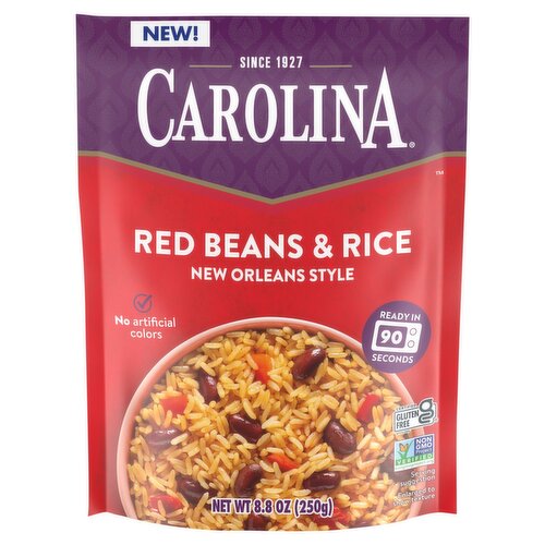 Carolina New Orleans Style Red Beans & Rice, 8.8 oz
