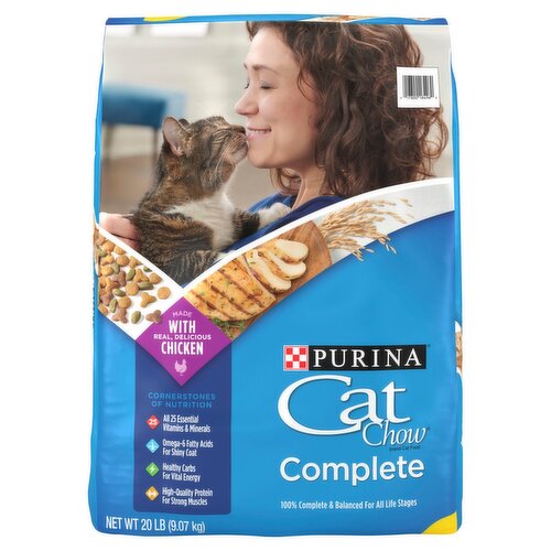 Purina Cat Chow Complete Cat Food, 20 lb