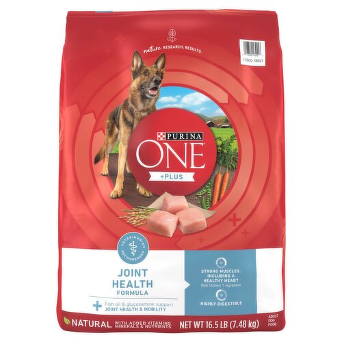 Purina ONE +Plus Joint Health Formula Adult Dog Food, 16.5 lb