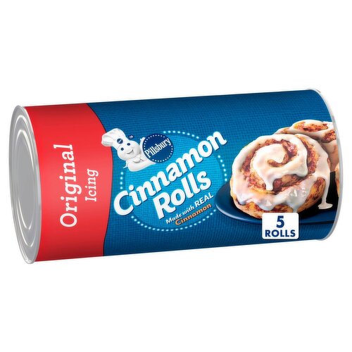 Pillsbury Original Icing Cinnamon Rolls, 5 count, 7.3 oz