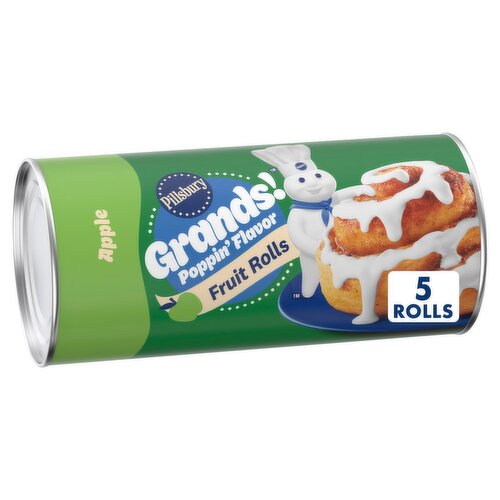 Pillsbury Grands! Apple Poppin' Flavor Fruit Rolls, 5 count, 17.5 oz