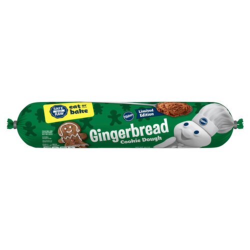 Pillsbury Gingerbread Cookie Dough Limited Edition, 30 oz