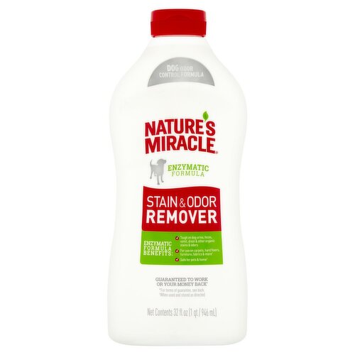 Nature's Miracle Enzymatic Formula Dog Stain & Odor Remover, 32 fl oz