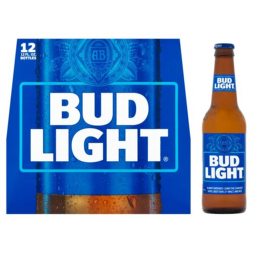 Bud Light Beer, 12 count, 12 fl oz