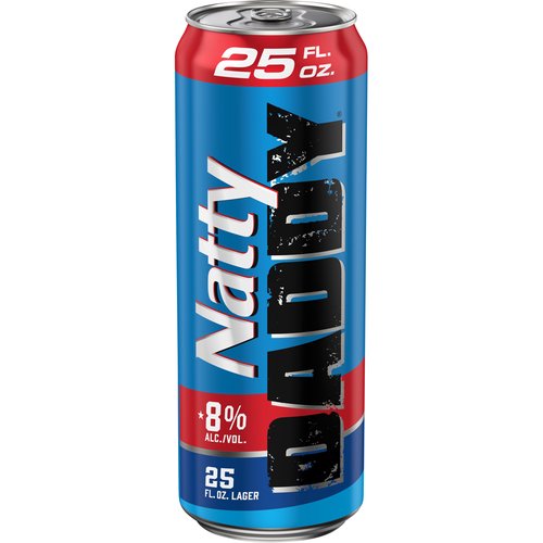 Natty Daddy Single Can, 25 fl oz