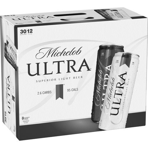 Michelob Ultra 30 Pack - Cans, 360 fl oz