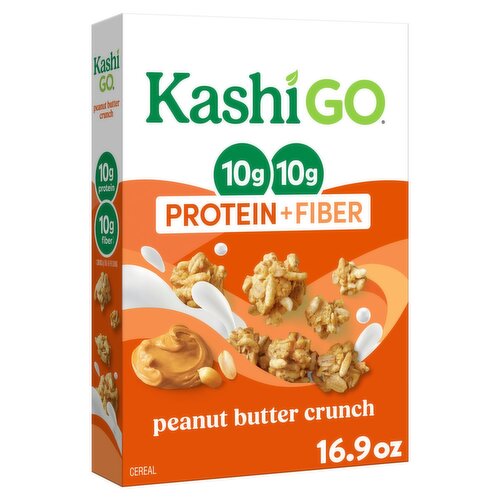 Kashi Go Peanut Butter Crunch Cereal, 16.9 oz
