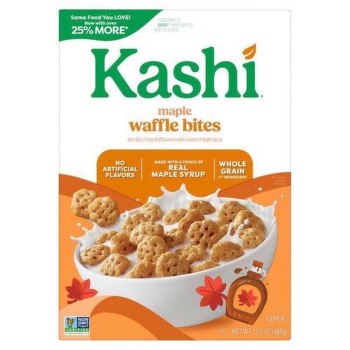 Kashi Maple Waffle Bites Cereal, 12.7 oz