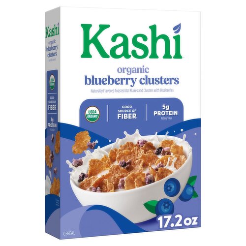 Kashi Organic Blueberry Clusters Cereal, 17.2 oz