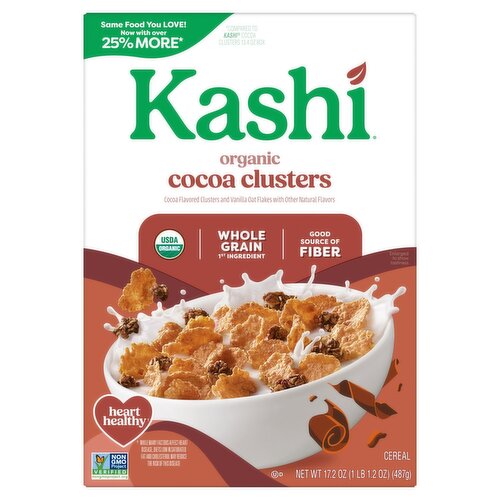 Kashi Organic Cocoa Clusters Cereal, 17.2 oz