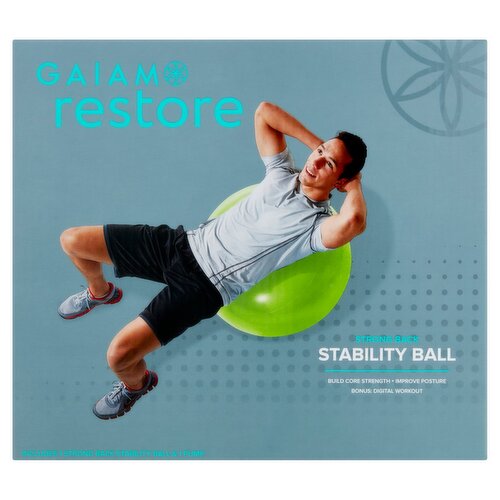 Gaiam Restore Strong Back Stability Ball