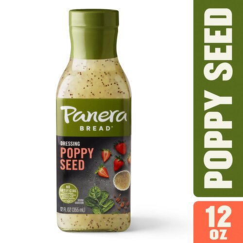 Panera Bread Poppy Seed Dressing, 12 fl oz