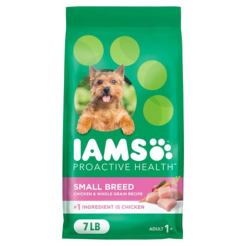 Iams Proactive Health Chicken & Whole Grain Recipe Adult 1+ Super Premium Dog Food, 7 lb