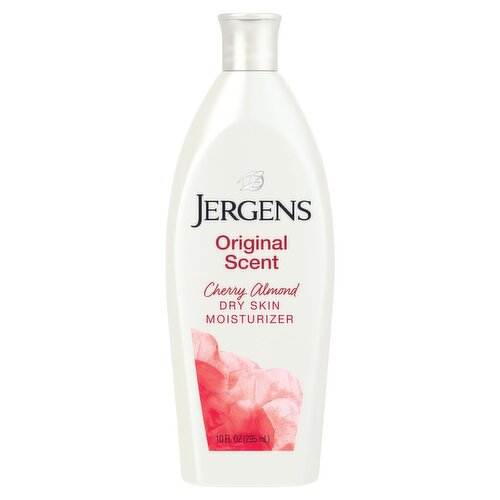 Jergens Original Scent Cherry Almond Dry Skin Moisturizer, 10 fl oz