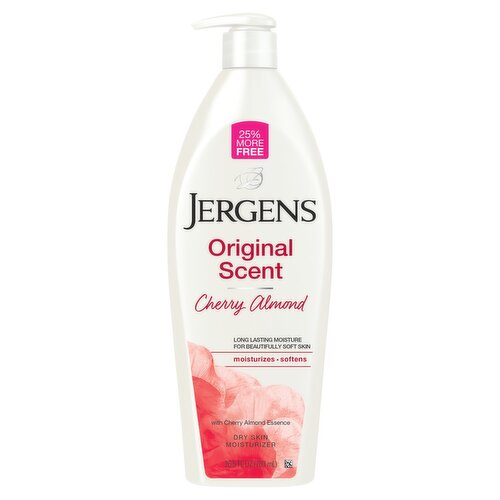 Jergens Original Sent Cherry Almond Dry Skin Moisturizer, 26.5 fl oz