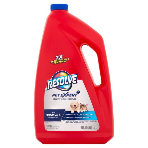 Resolve Pet Expert Steam Machine Formula Carpet Cleaner, 48 fl oz