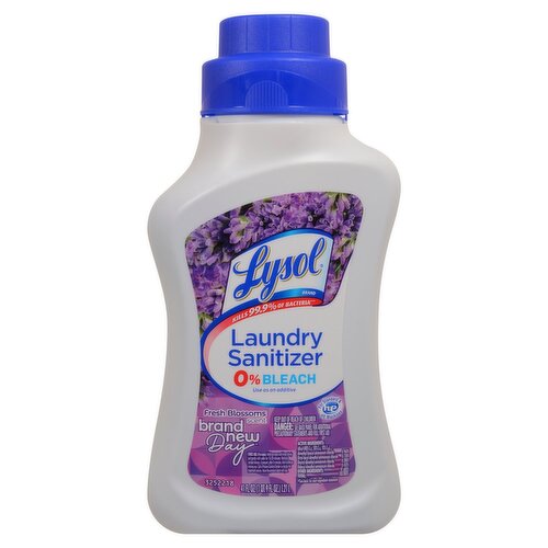 Lysol Fresh Blossoms Scent Laundry Sanitizer, 41 fl oz