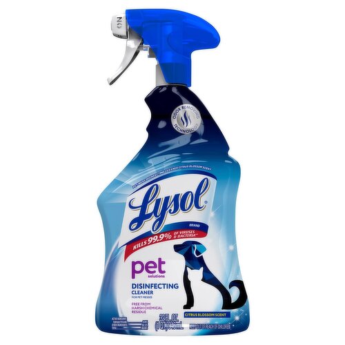 Lysol Pet Solutions Citrus Blossom Scent Disinfecting Cleaner, 32 fl oz