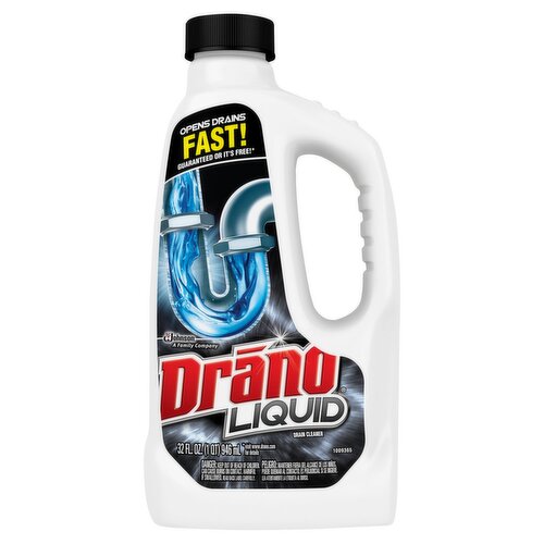 Drano Liquid Drain Cleaner, 32 fl oz