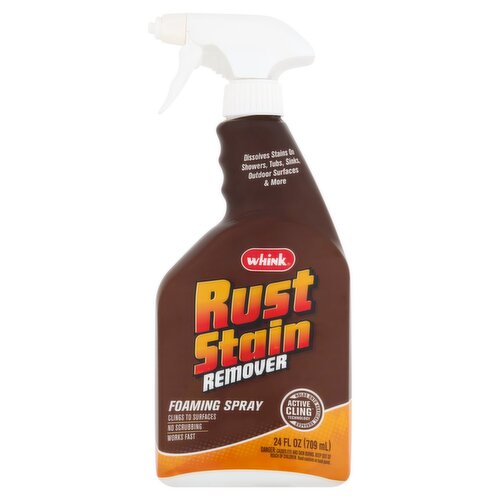 Whink Foaming Spray Rust Stain Remover, 24 fl oz