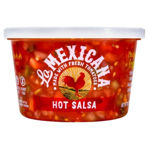 La Mexicana Hot Salsa, 16 oz